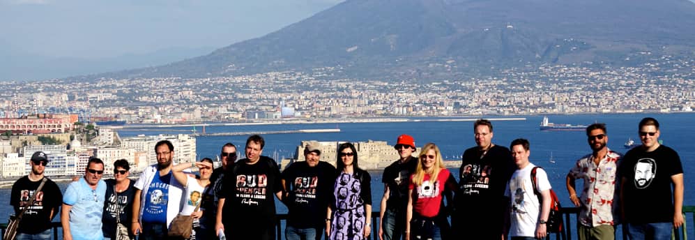 Reisegruppe in Neapel